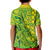 Cook Islands Vaa Polynesian Art Tattoo Kid Polo Shirt National Color