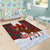 Canadian Christmas - Moose and Maple Retro Style Area Rug