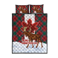 Canadian Christmas - Moose and Maple Retro Style Quilt Bed Set LT03 - Polynesian Pride