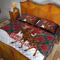 Canadian Christmas - Moose and Maple Retro Style Quilt Bed Set LT03 - Polynesian Pride