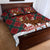 Canadian Christmas - Moose and Maple Retro Style Quilt Bed Set