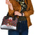 Canadian Christmas - Moose and Maple Retro Style Shoulder Handbag