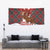 Canadian Christmas - Moose and Maple Retro Style Tapestry