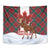 Canadian Christmas - Moose and Maple Retro Style Tapestry