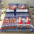 Yule Goat Joulupukki Finnish Christmas Bedding Set Scandinavian Pattern