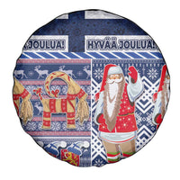 Yule Goat Joulupukki Finnish Christmas Spare Tire Cover Scandinavian Pattern LT03 - Polynesian Pride