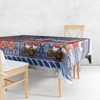 Yule Goat Joulupukki Finnish Christmas Tablecloth Scandinavian Pattern LT03 - Polynesian Pride