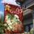 Hawaii Honu Mele Kalikimaka Garden Flag Santa Tropical Flower Aloha Summer Red Version LT03 - Polynesian Pride