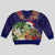 Hawaii Honu Mele Kalikimaka Kid Ugly Christmas Sweater Santa Tropical Flower Aloha Summer Blue Version LT03 - Polynesian Pride
