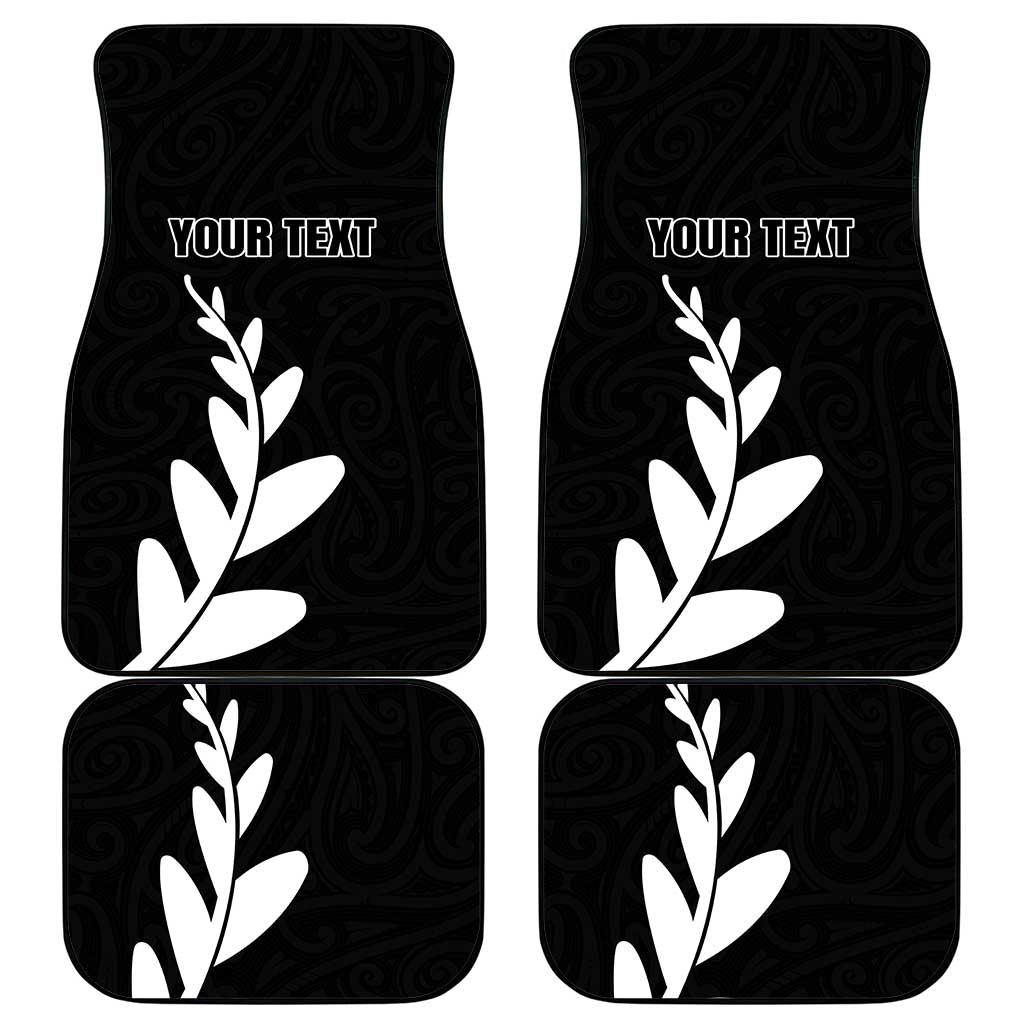 Personalised New Zealand Canoeing Special Jersey Car Mats LT03 - Polynesian Pride