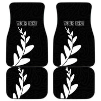 Personalised New Zealand Canoeing Special Jersey Car Mats LT03 - Polynesian Pride