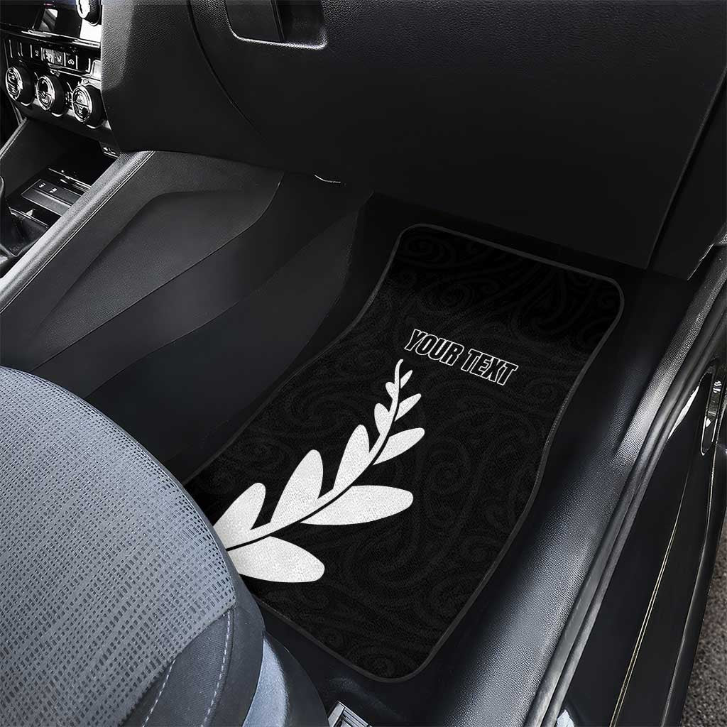 Personalised New Zealand Canoeing Special Jersey Car Mats LT03 - Polynesian Pride