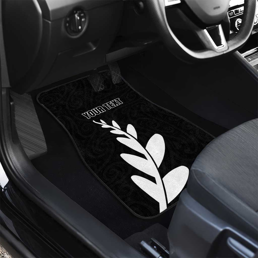 Personalised New Zealand Canoeing Special Jersey Car Mats LT03 - Polynesian Pride