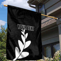 Personalised New Zealand Canoeing Special Jersey Garden Flag LT03 - Polynesian Pride