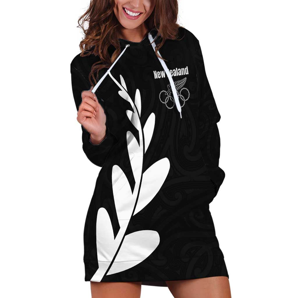 Personalised New Zealand Canoeing Special Jersey Hoodie Dress