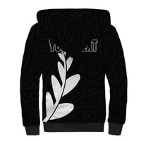 Personalised New Zealand Canoeing Special Jersey Sherpa Hoodie LT03 - Polynesian Pride