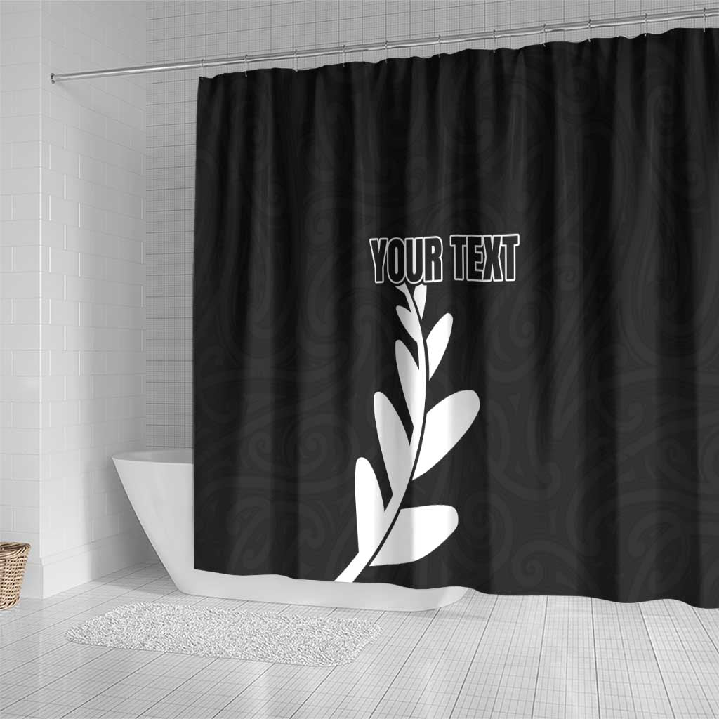 Personalised New Zealand Canoeing Special Jersey Shower Curtain