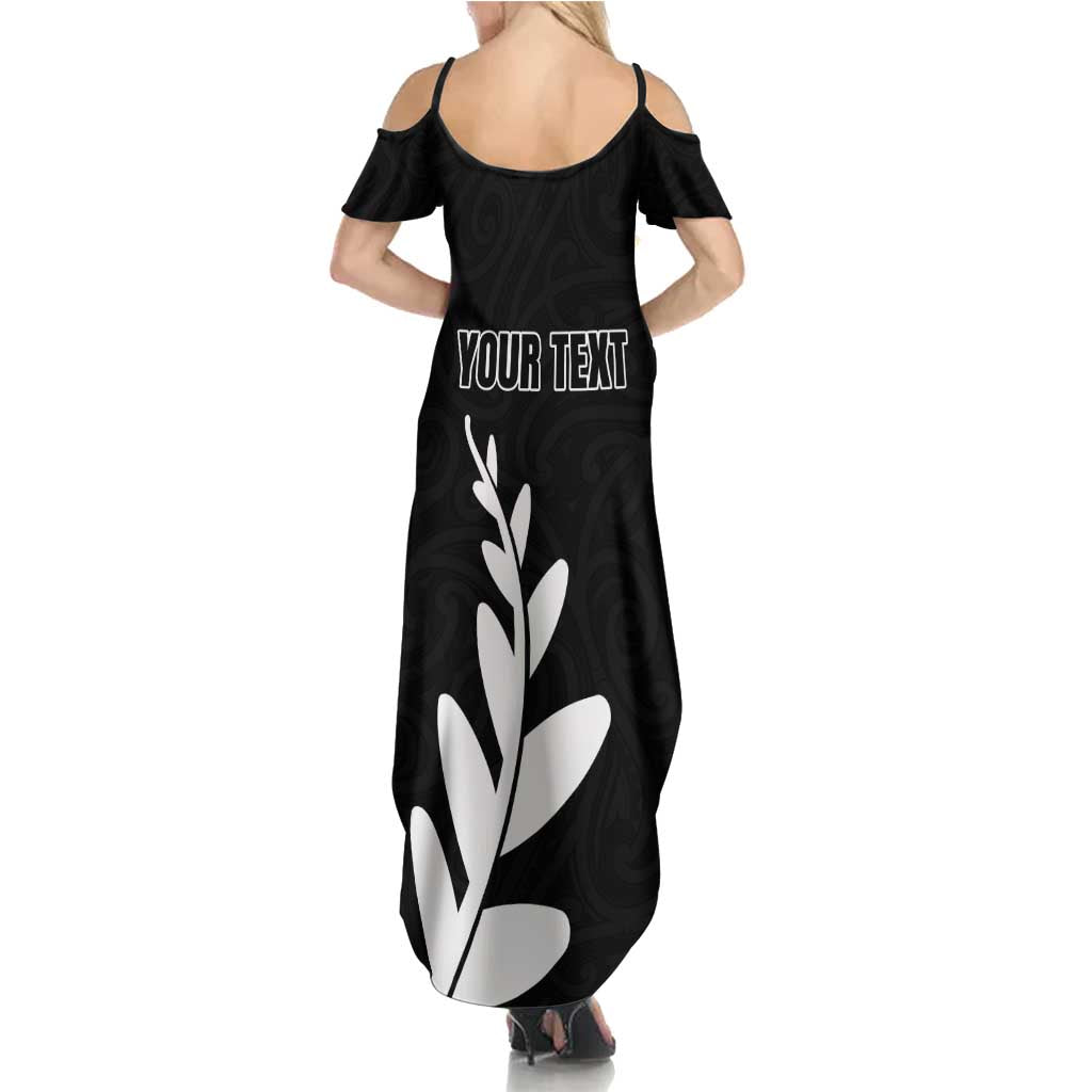 Personalised New Zealand Canoeing Special Jersey Summer Maxi Dress