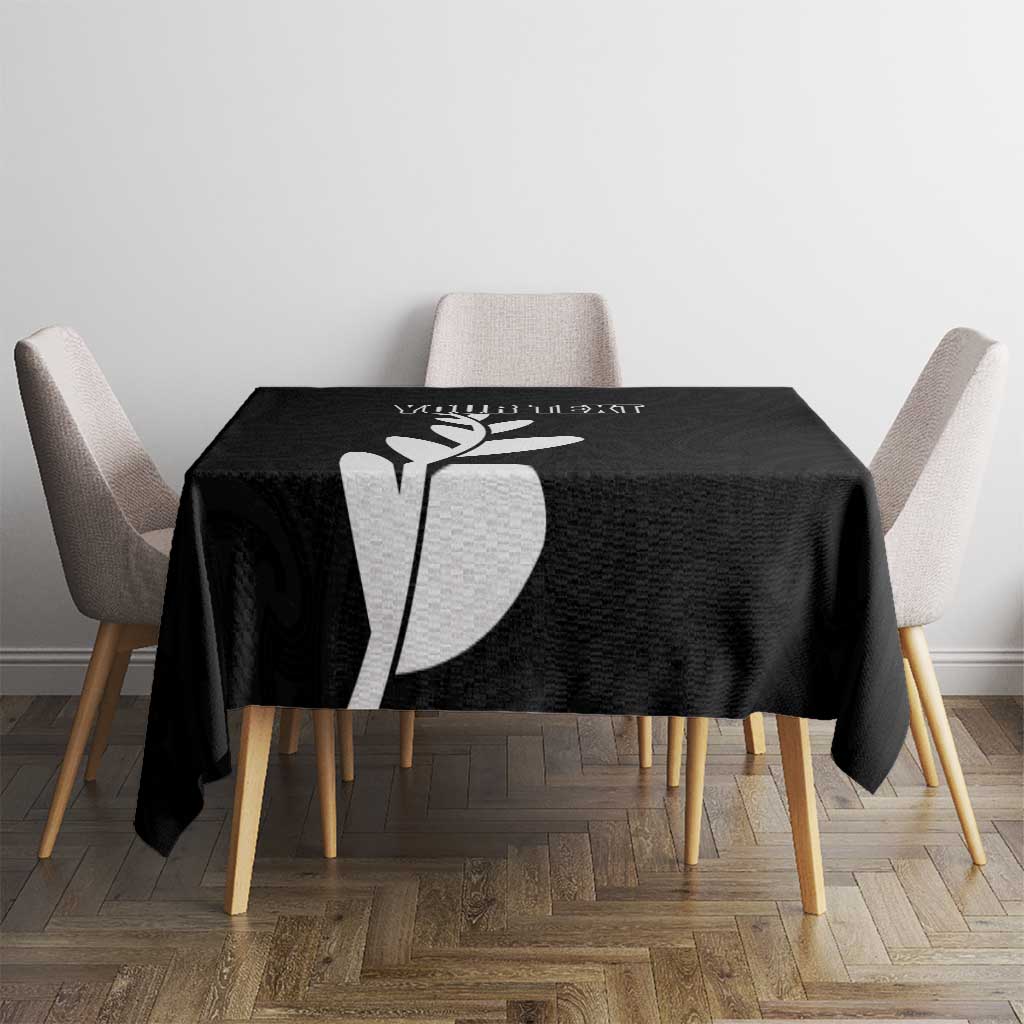 Personalised New Zealand Canoeing Special Jersey Tablecloth LT03 - Polynesian Pride