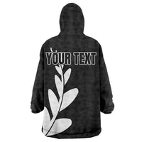 Personalised New Zealand Canoeing Special Jersey Wearable Blanket Hoodie LT03 - Polynesian Pride