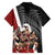 New Zealand Te Matatini Family Matching Puletasi and Hawaiian Shirt Kapa Haka and Silver Fern - Maori Art Pattern