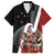 New Zealand Te Matatini Family Matching Summer Maxi Dress and Hawaiian Shirt Kapa Haka and Silver Fern - Maori Art Pattern