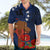 Cook Island ANZAC Day Hawaiian Shirt Soldier Paying Respect We Shall Remember Them LT03 - Polynesian Pride