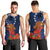 Cook Island ANZAC Day Men Tank Top Soldier Paying Respect We Shall Remember Them LT03 - Polynesian Pride