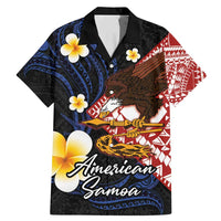 American Samoa Flag Day Family Matching Mermaid Dress and Hawaiian Shirt Polynesian Tatau Art and Plumeria