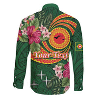 Manuʻa Islands Family Matching Mermaid Dress and Hawaiian Shirt Polynesian Art Tattoo Style and Tropical Plants