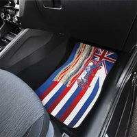 Hawaiian Sea Animals Car Mats with Lei and Flag Style LT03 - Polynesian Pride