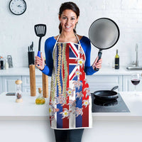 Hawaiian Polynesian Tribal Turtles Apron with Lei and Flag Style LT03 - Polynesian Pride
