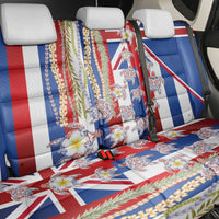 Hawaiian Polynesian Tribal Turtles Back Car Seat Cover with Lei and Flag Style LT03 - Polynesian Pride