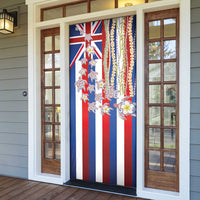 Hawaiian Polynesian Tribal Turtles Door Cover with Lei and Flag Style LT03 - Polynesian Pride