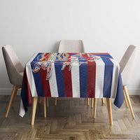 Hawaiian Polynesian Tribal Turtles Tablecloth with Lei and Flag Style LT03 - Polynesian Pride