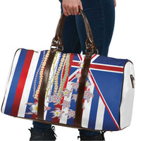 Hawaiian Polynesian Tribal Turtles Travel Bag with Lei and Flag Style LT03 - Polynesian Pride