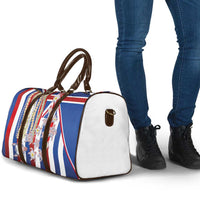 Hawaiian Polynesian Tribal Turtles Travel Bag with Lei and Flag Style LT03 - Polynesian Pride