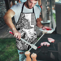 Hawaiian Tribal Manta Ray Apron Kakau Tattoo and Polynesian Art Motif Pattern LT03 - Polynesian Pride
