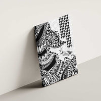 Hawaiian Tribal Manta Ray Canvas Wall Art Kakau Tattoo and Polynesian Art Motif Pattern LT03 - Polynesian Pride