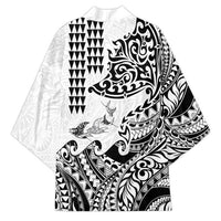 Hawaiian Tribal Manta Ray Kimono Kakau Tattoo and Polynesian Art Motif Pattern LT03 - Polynesian Pride
