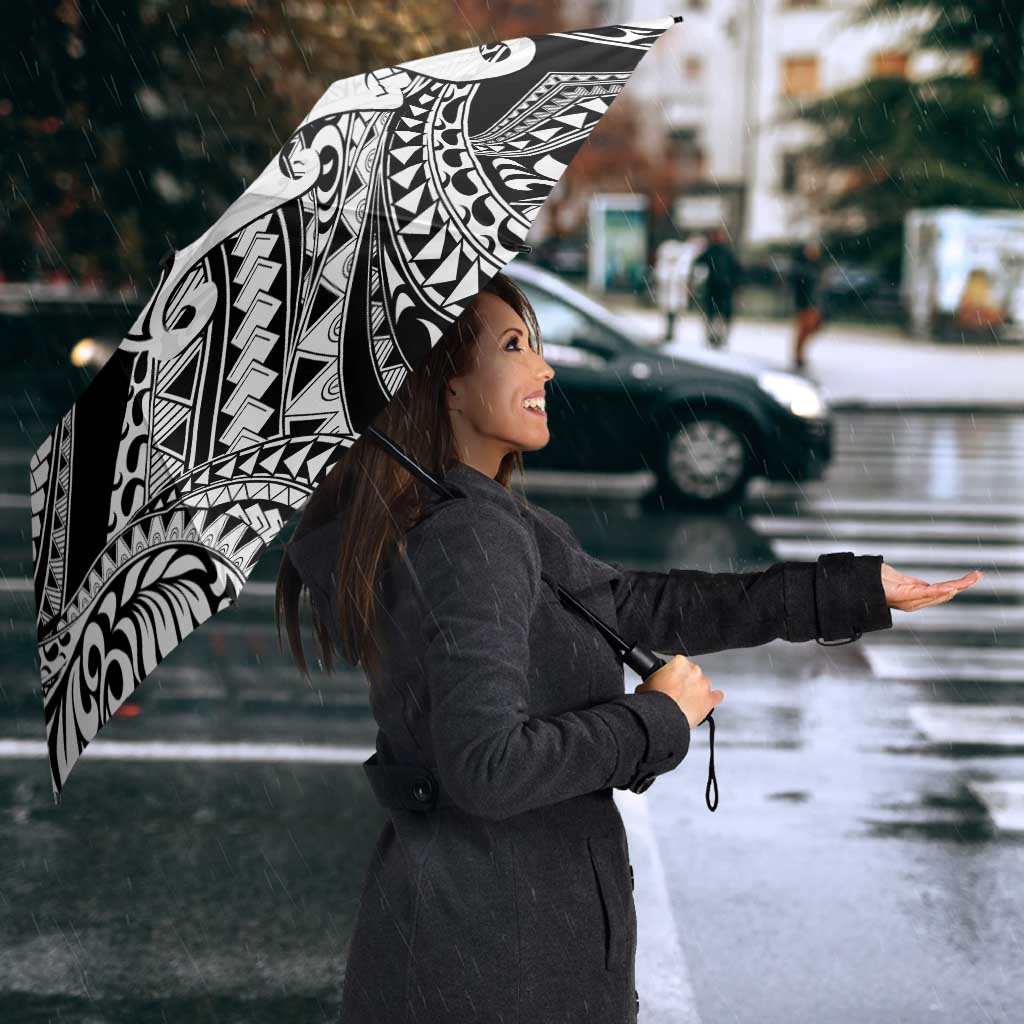 Hawaiian Tribal Manta Ray Umbrella Kakau Tattoo and Polynesian Art Motif Pattern LT03 - Polynesian Pride