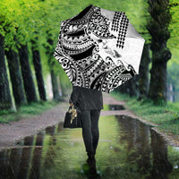 Hawaiian Tribal Manta Ray Umbrella Kakau Tattoo and Polynesian Art Motif Pattern LT03 - Polynesian Pride