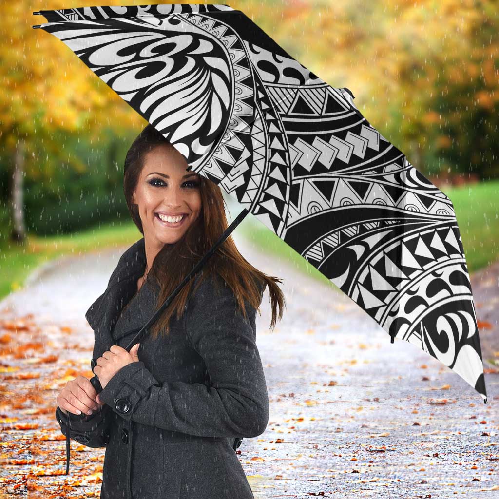 Hawaiian Tribal Manta Ray Umbrella Kakau Tattoo and Polynesian Art Motif Pattern LT03 - Polynesian Pride