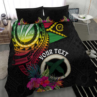 Vanuatu 44th Anniversary Bedding Set Boars Tusk Tugeta Yumi Selebretem Indipendens Dei