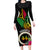 Vanuatu 44th Anniversary Long Sleeve Bodycon Dress Boars Tusk Tugeta Yumi Selebretem Indipendens Dei