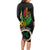 Vanuatu 44th Anniversary Long Sleeve Bodycon Dress Boars Tusk Tugeta Yumi Selebretem Indipendens Dei