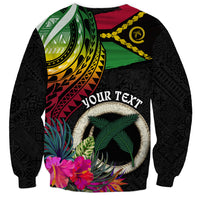 Personalised Vanuatu 44th Anniversary Sweatshirt Boars Tusk Tugeta Yumi Selebretem Indipendens Dei LT03 - Polynesian Pride