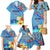 Fiji Day Family Matching Mermaid Dress and Hawaiian Shirt Tagimoucia Flower and Melanesia Pattern