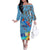 Fiji Day Family Matching Off The Shoulder Long Sleeve Dress and Hawaiian Shirt Tagimoucia Flower and Melanesia Pattern