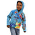 Fiji Day Kid Hoodie Tagimoucia Flower and Melanesia Pattern